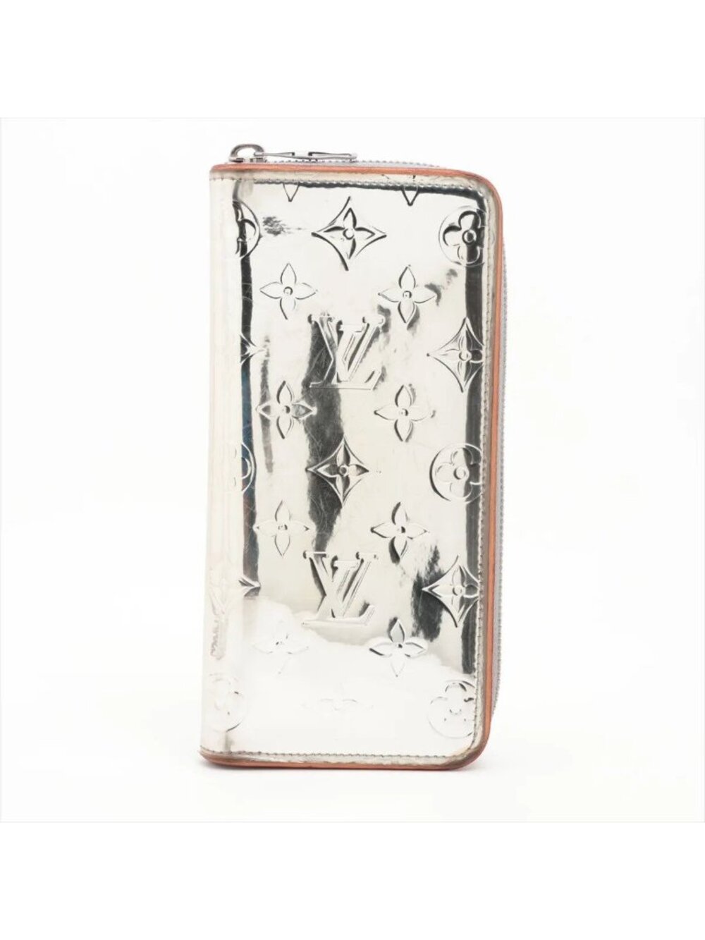 Louis Vuitton Monogram Mirror Zippy Wallet Vertical Leather